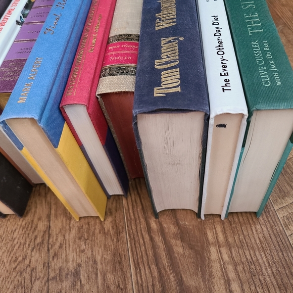 Hardcover Books Home decor craft ephemra mantle library u choose color - Picture 9 of 11